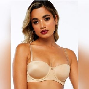 Tan/Nude Strapless Savage X Fenty Bra